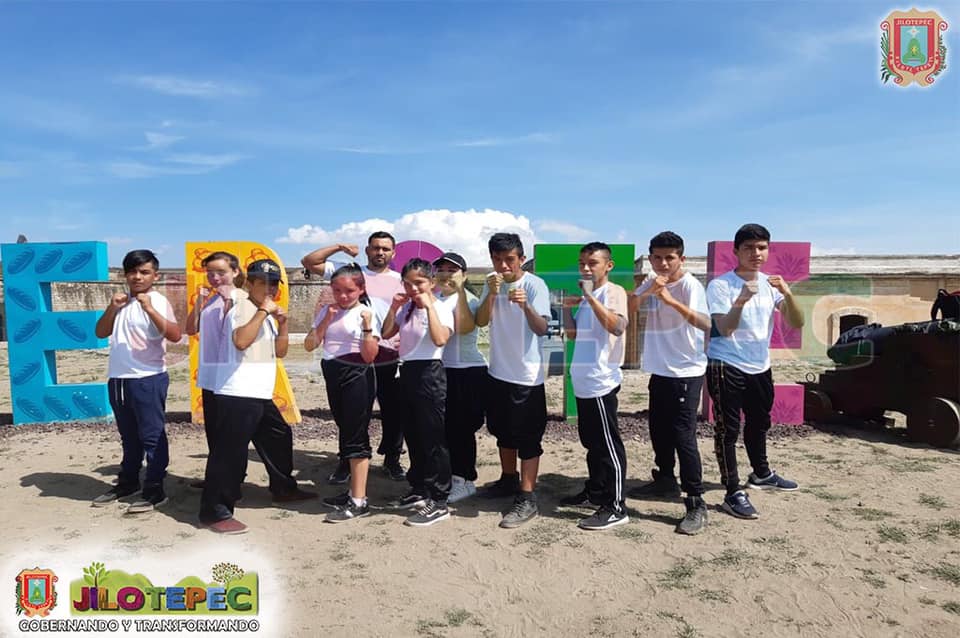 La Escuela de Box “Myadriley” en Perote. La Escuela de Box “Myadriley” en Perote.